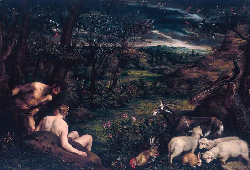 Paradiso terrestre, Jacopo Bassano